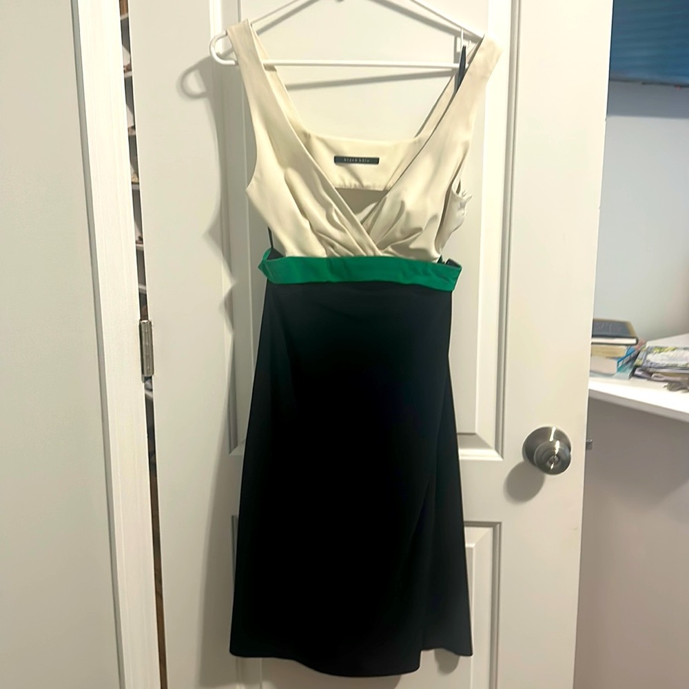 Black Halo cut-out dress